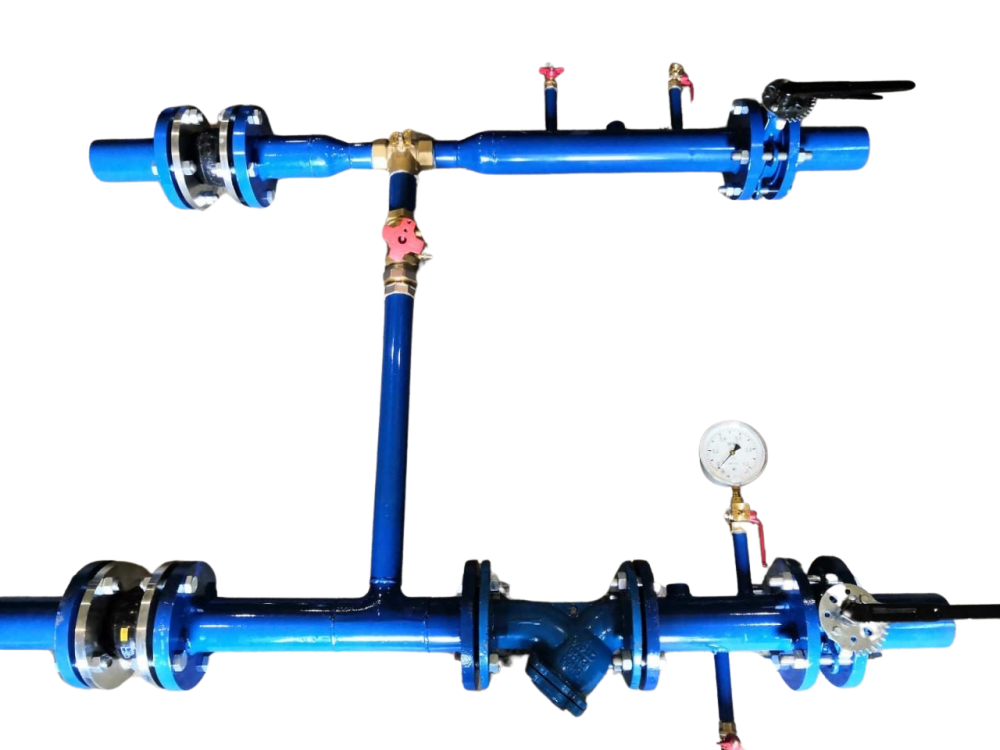 Узел регулирования приточной установки	
