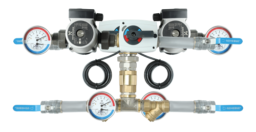 Узел регулирования приточной установки	
